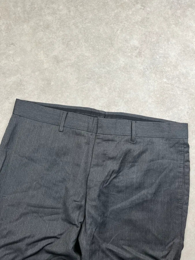 AW2002 Gucci Dark Grey Tailored Pants by Tom Ford OxSzdCO 5