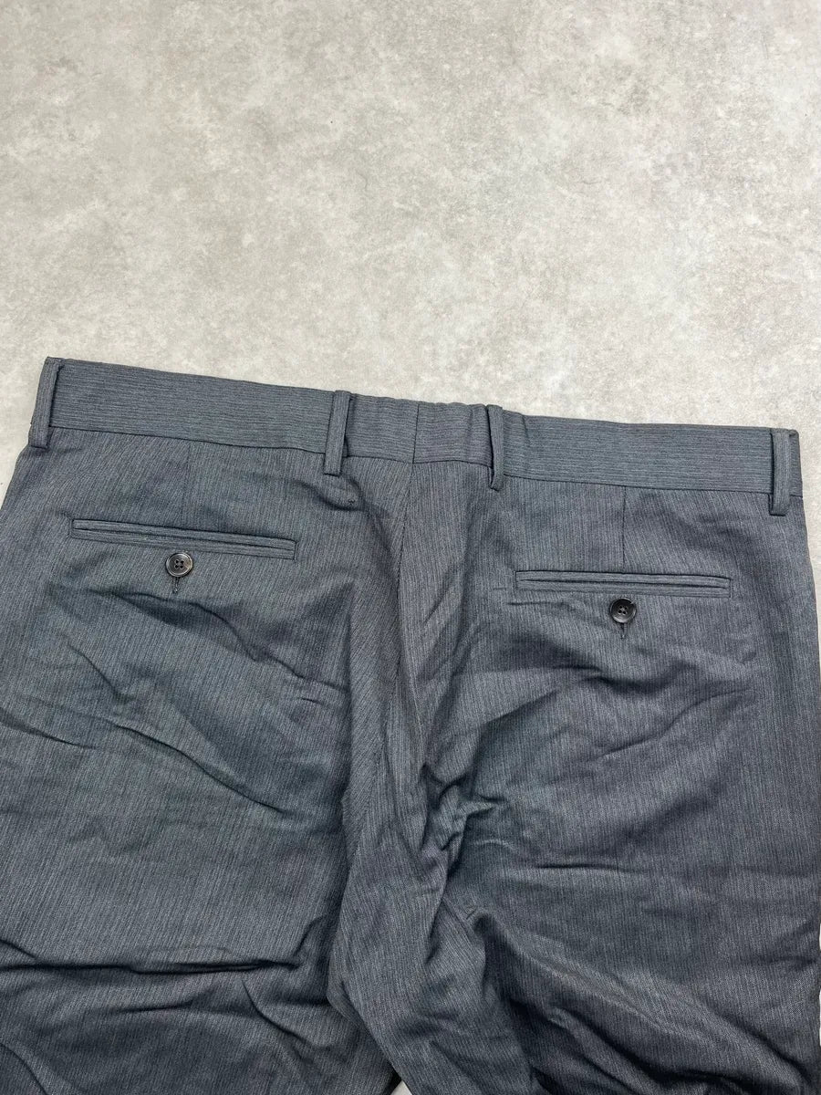 AW2002 Gucci Dark Grey Tailored Pants by Tom Ford OxSzdCO 6