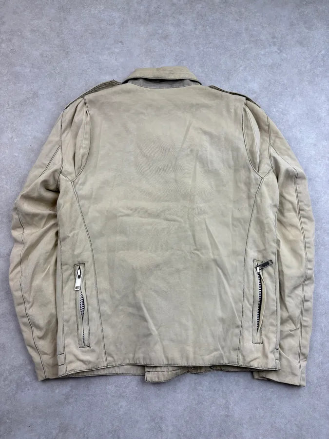 AW2002 Neighborhood Multi Zip Beige Perfecto Jacket yAAMYHB 5