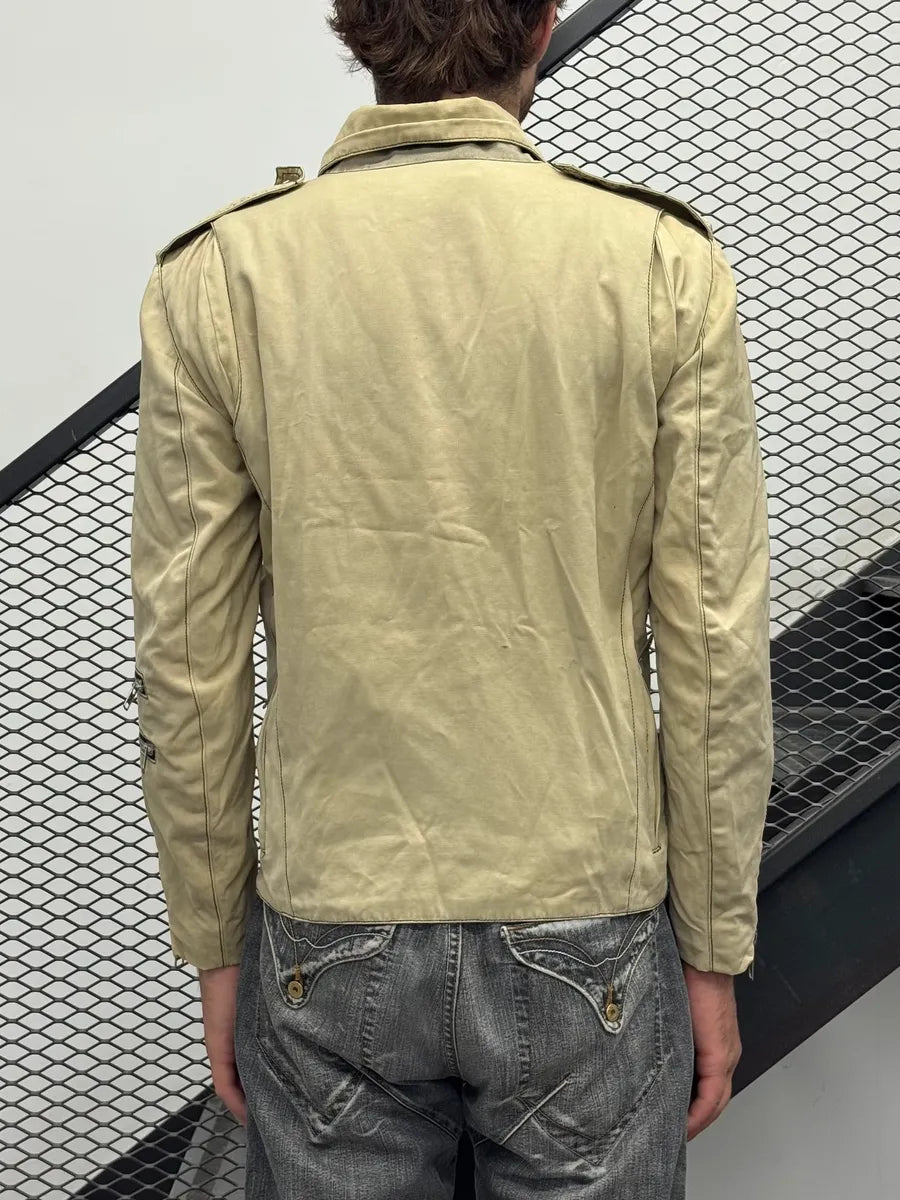 AW2002 Neighborhood Multi Zip Beige Perfecto Jacket yAAMYHB 1