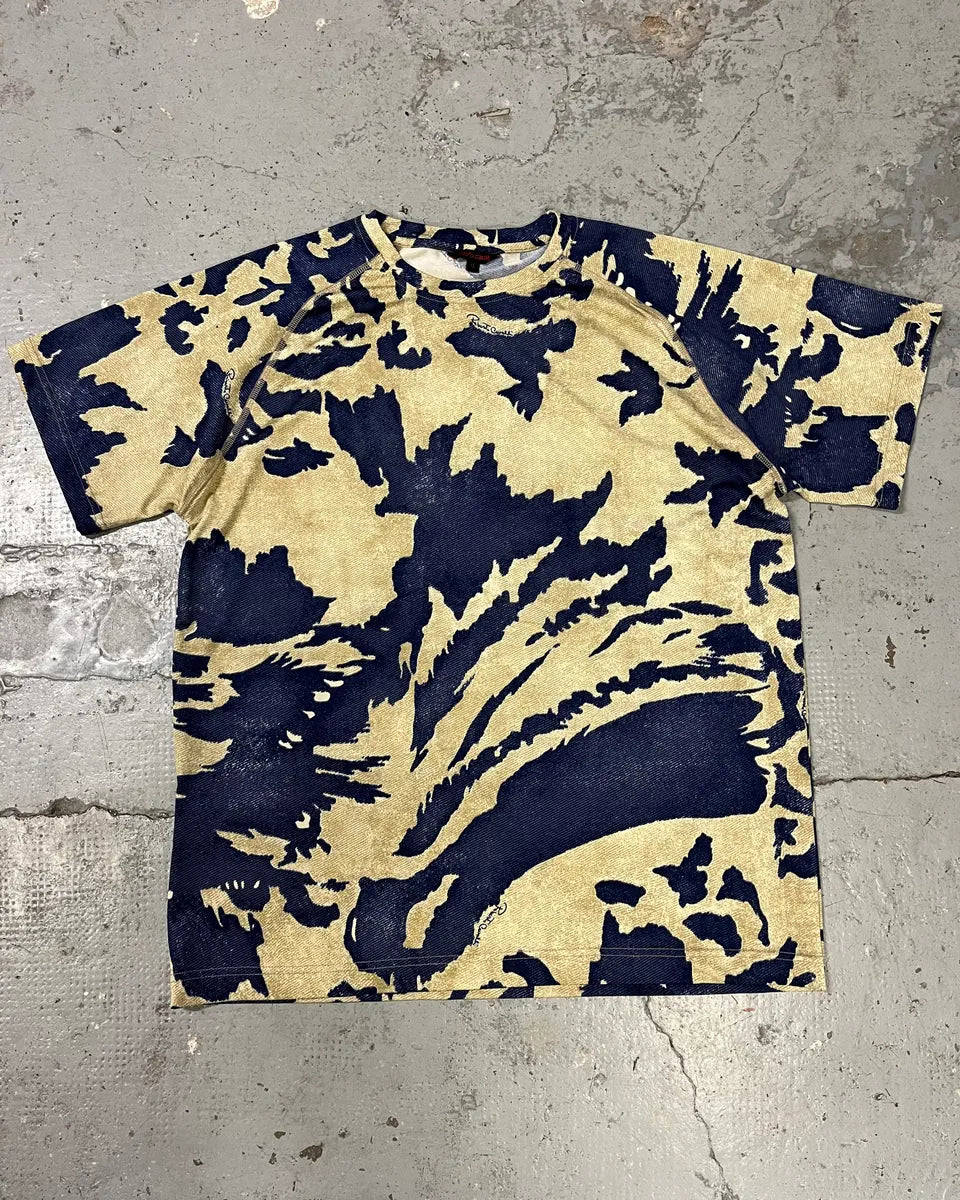 AW2002 Roberto Cavalli Camouflage T-Shirt LLGcoiL 0