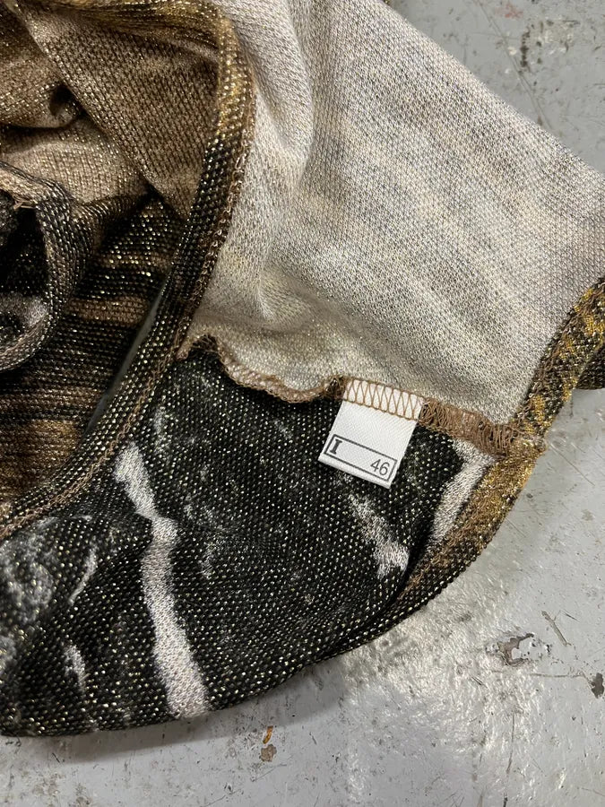 AW2002 Roberto Cavalli Savage Safari Top (S/M) azMaUhq 7