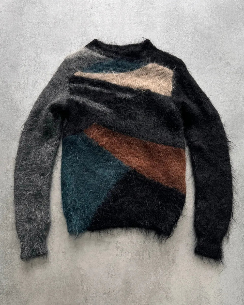 AW2002 Undercover Multicolor Mohair Knit ebRCgGh 0