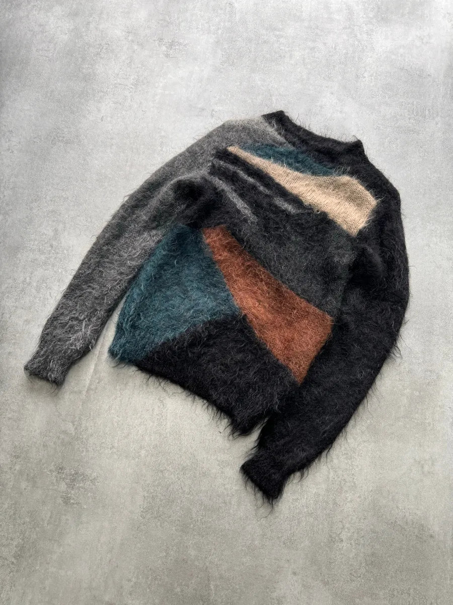AW2002 Undercover Multicolor Mohair Knit ebRCgGh 2