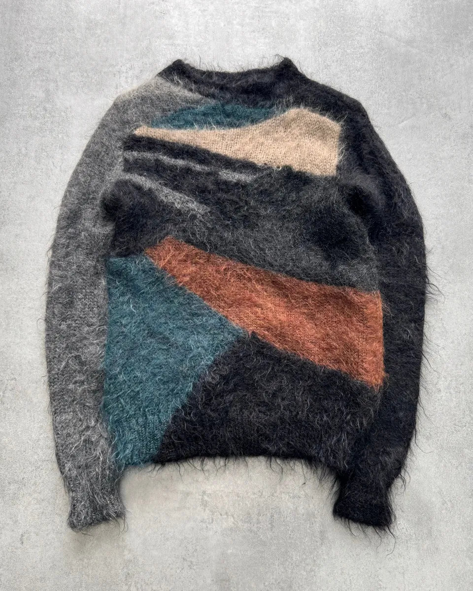 AW2002 Undercover Multicolor Mohair Knit ebRCgGh 3