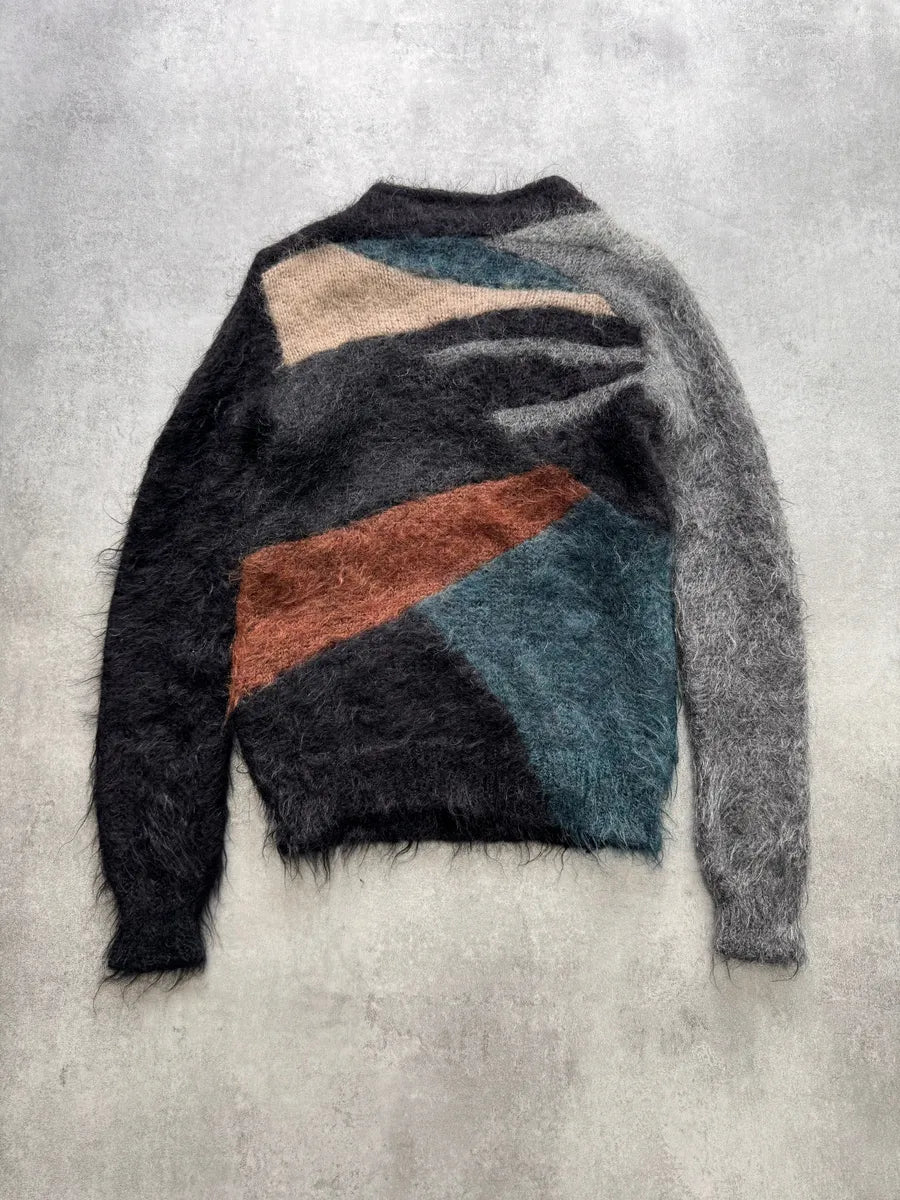 AW2002 Undercover Multicolor Mohair Knit ebRCgGh 4