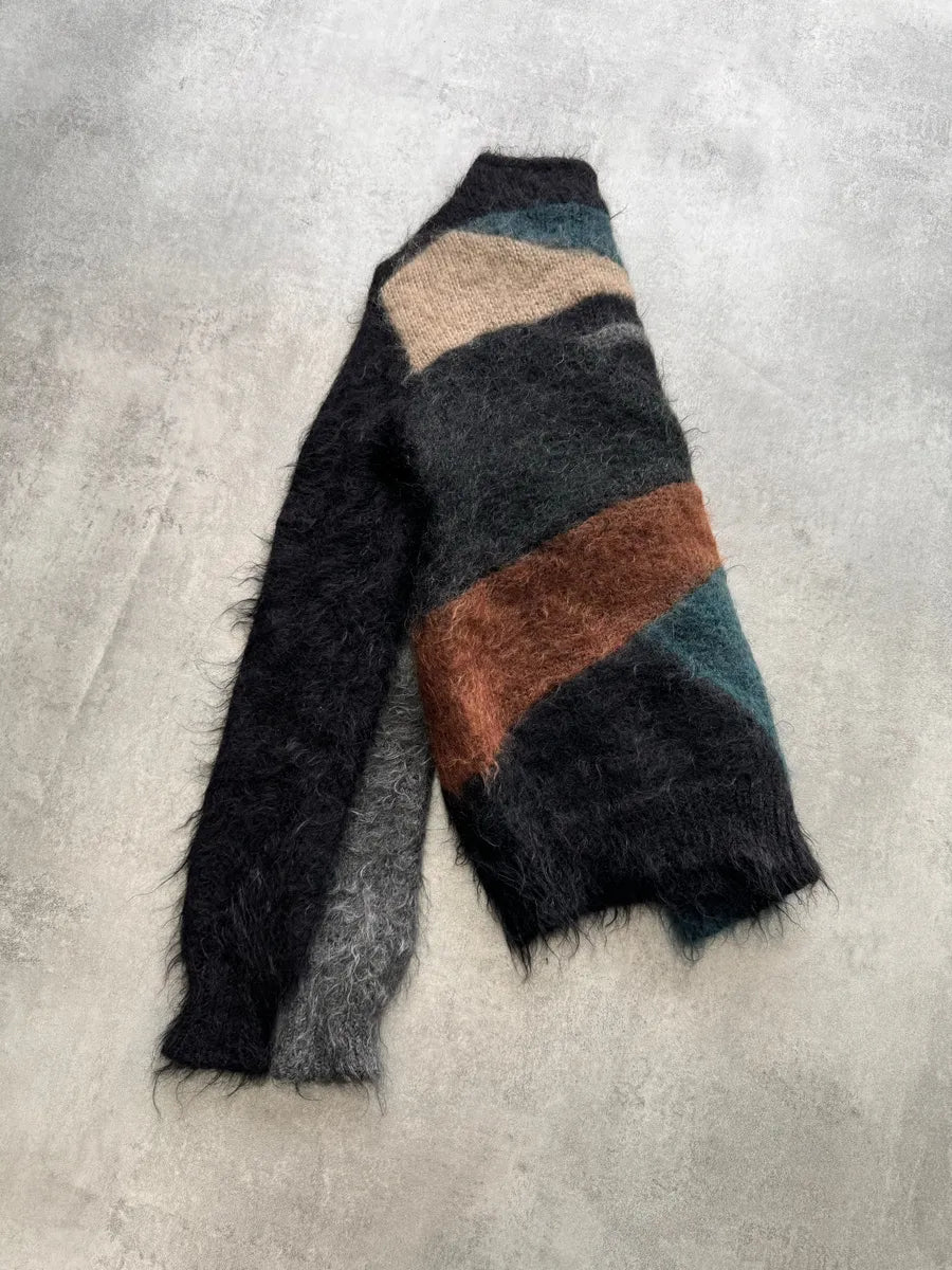 AW2002 Undercover Multicolor Mohair Knit ebRCgGh 5