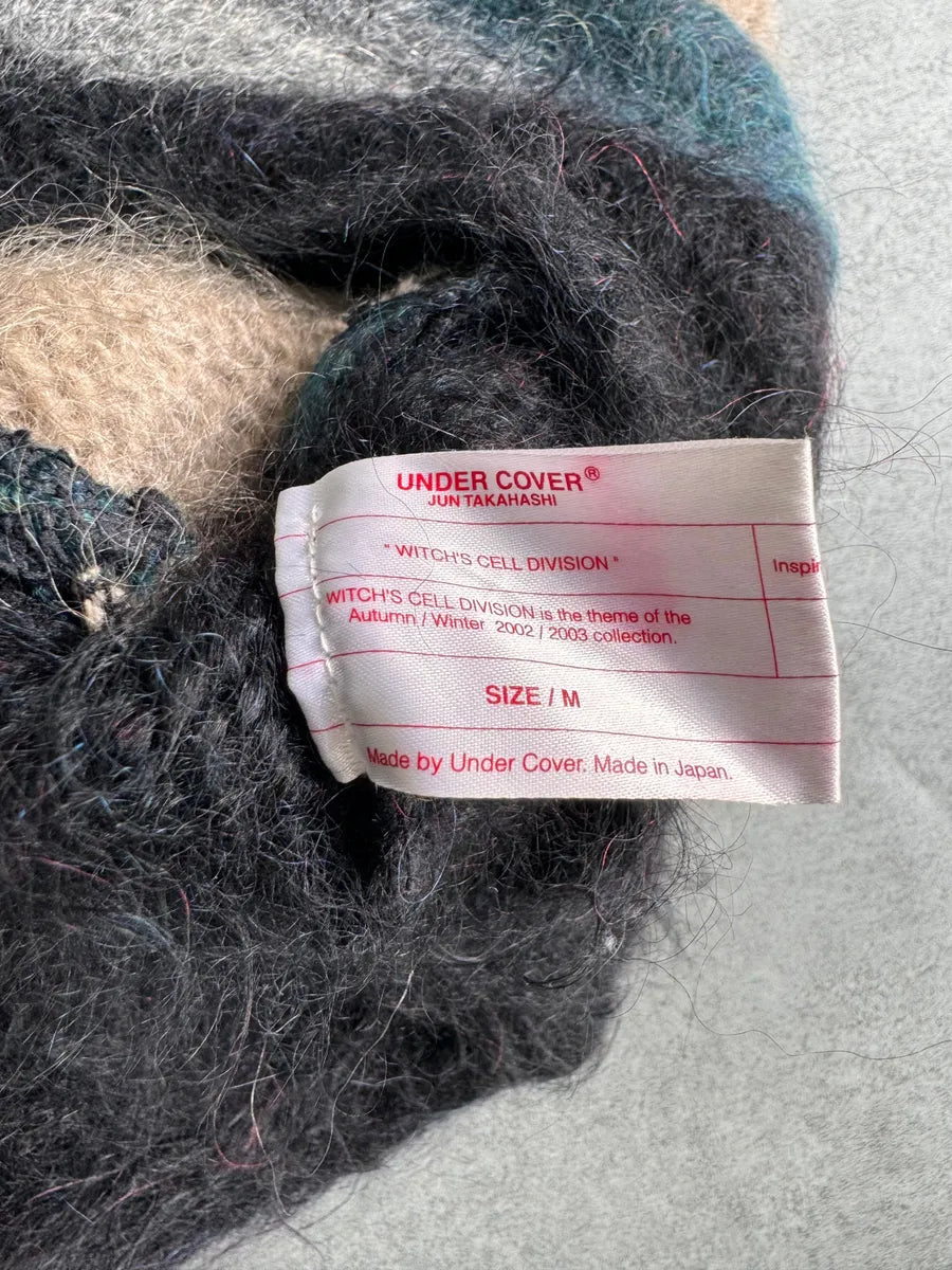 AW2002 Undercover Multicolor Mohair Knit ebRCgGh 6