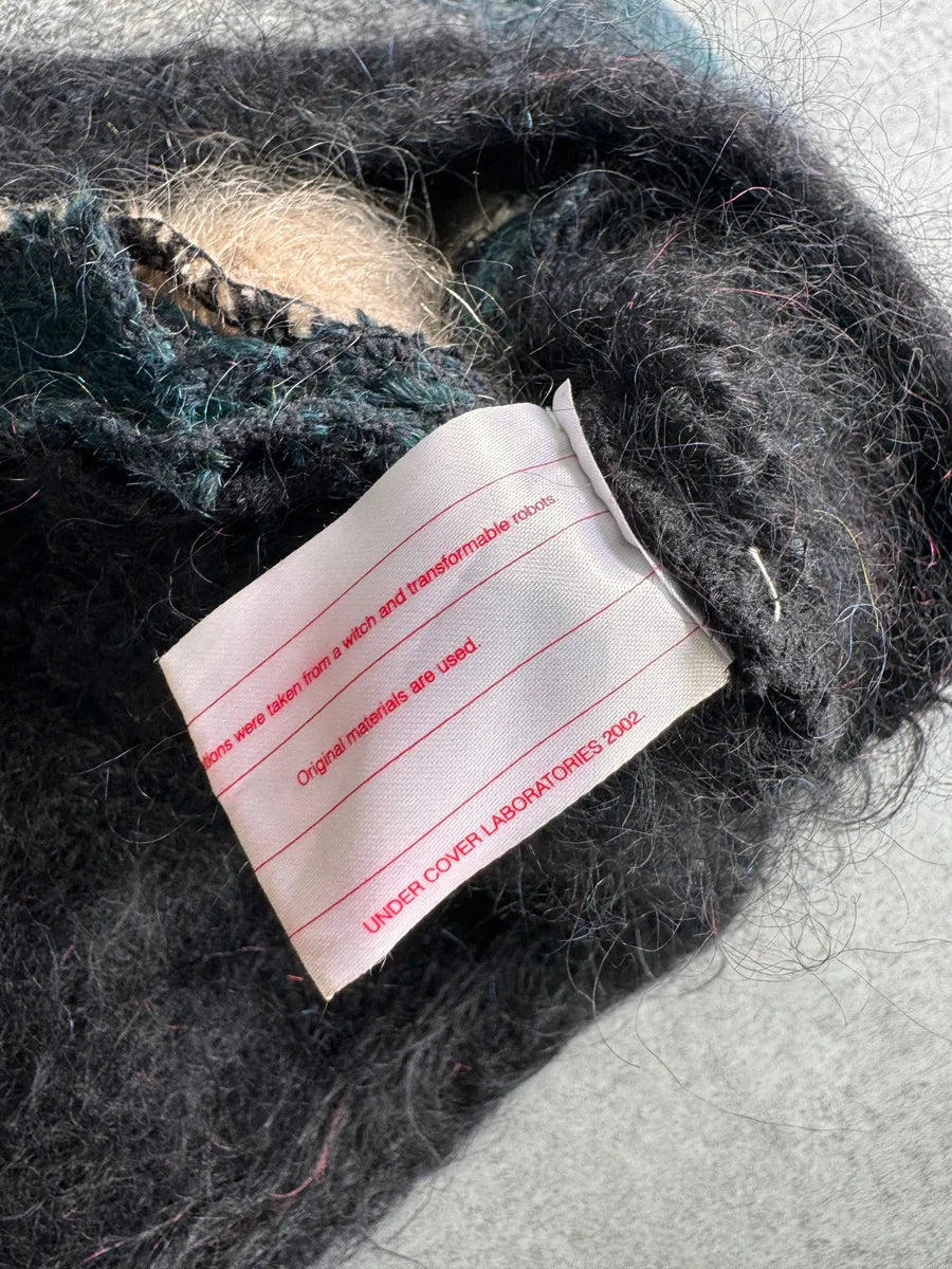 AW2002 Undercover Multicolor Mohair Knit ebRCgGh 7