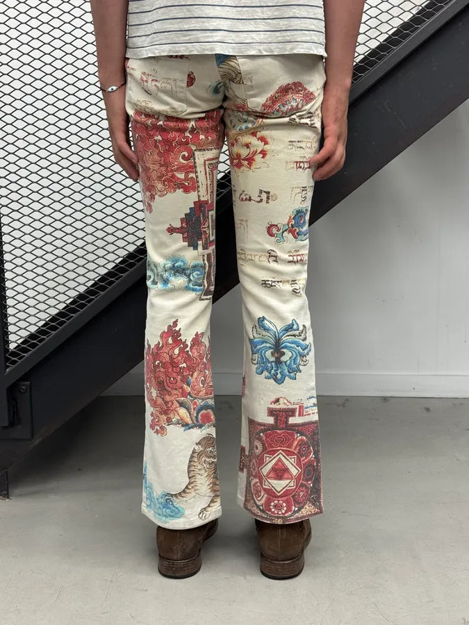 AW2003 Cavalli Asian World Fantasy Grey Pants ANaQrOg 3