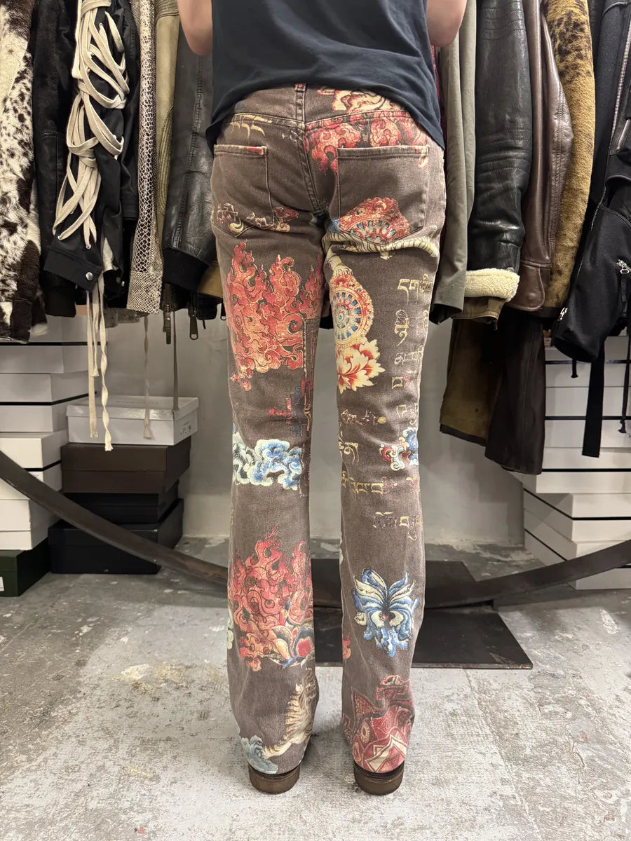 AW2003 Cavalli Asian World Fantasy Grey Pants iQznNWm 2