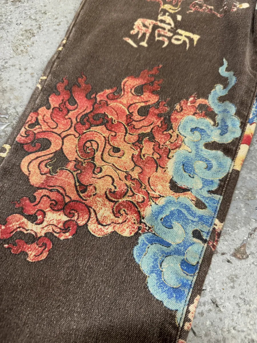 AW2003 Cavalli Asian World Fantasy Grey Pants iQznNWm 6