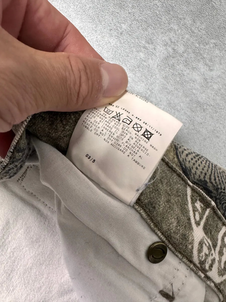 AW2003 Cavalli Astrology Resurrection Green Pants VYvSQkx 7