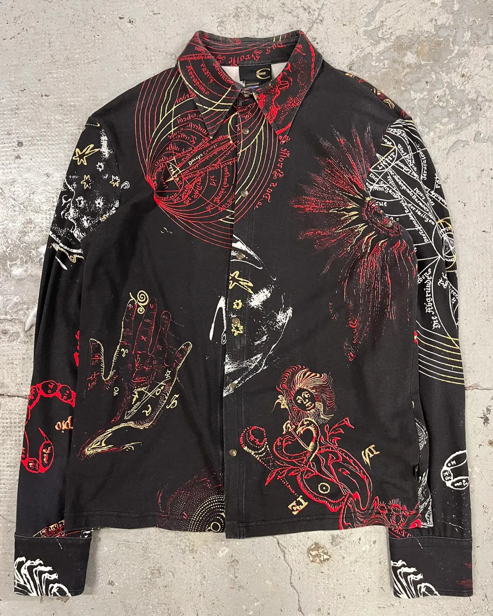 AW2003 Cavalli Astrology Resurrection Shirt (M/L) gvAMuJJ 0