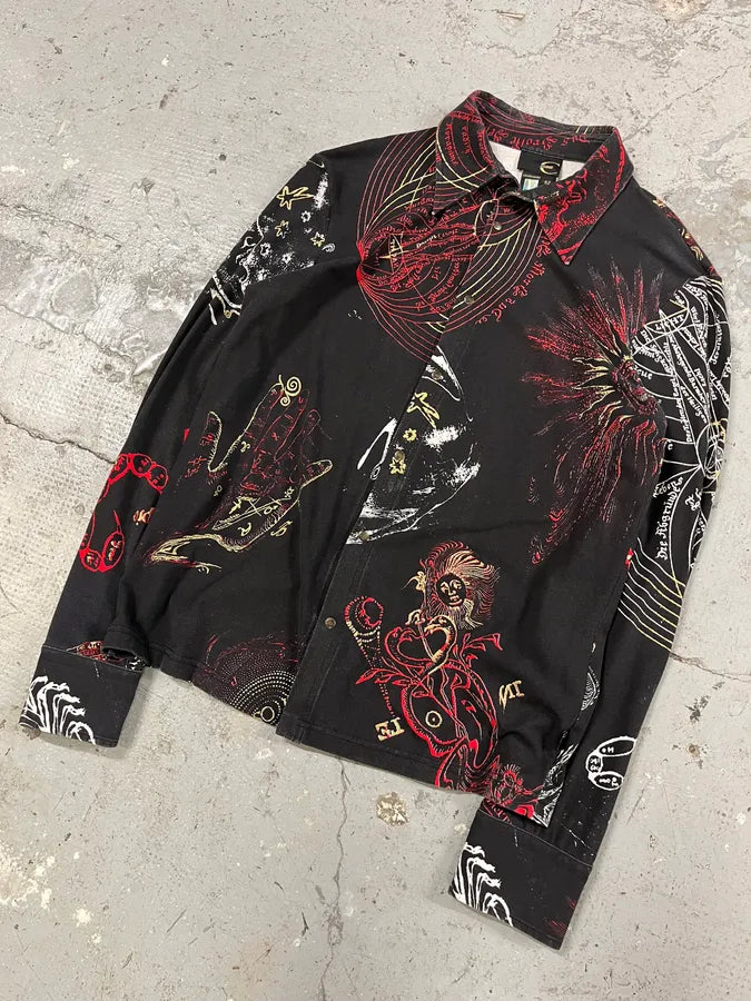 AW2003 Cavalli Astrology Resurrection Shirt (M/L) gvAMuJJ 3
