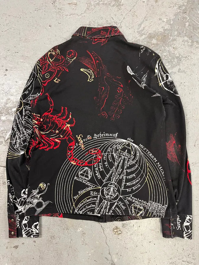 AW2003 Cavalli Astrology Resurrection Shirt (M/L) gvAMuJJ 5