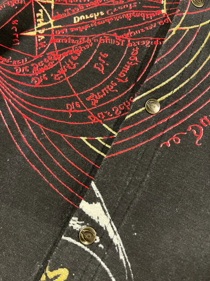 AW2003 Cavalli Astrology Resurrection Shirt (M/L) gvAMuJJ 6