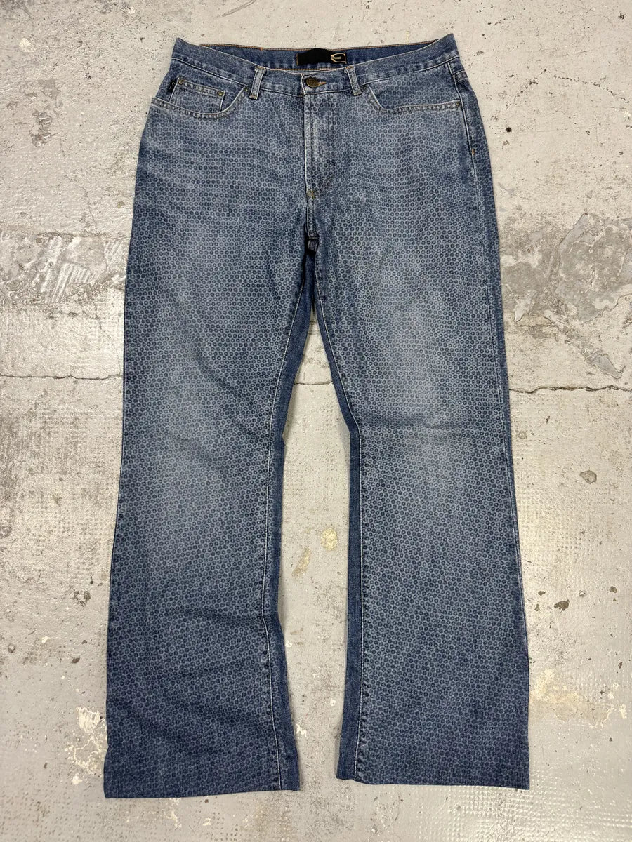 AW2003 Cavalli Blue Pointed Denim Jeans FzXrYxq 0