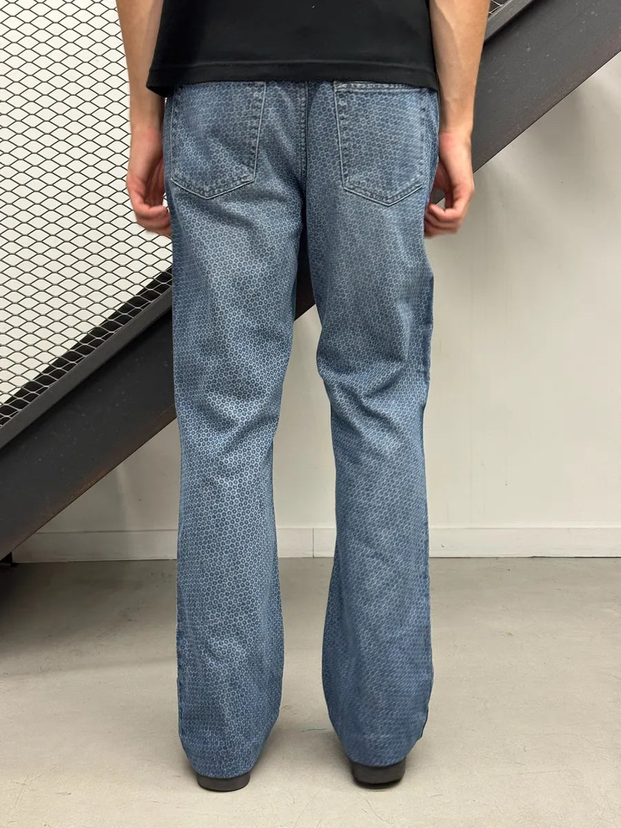 AW2003 Cavalli Blue Pointed Denim Jeans FzXrYxq 3