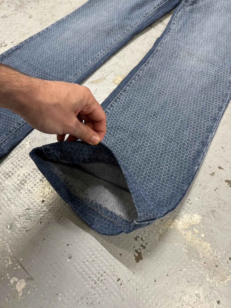 AW2003 Cavalli Blue Pointed Denim Jeans FzXrYxq 4