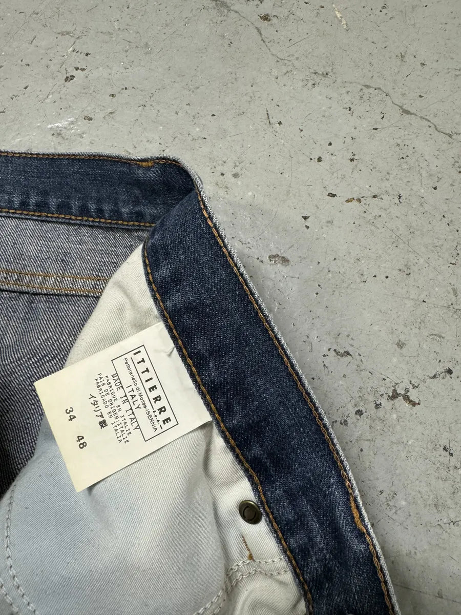 AW2003 Cavalli Blue Pointed Denim Jeans FzXrYxq 8