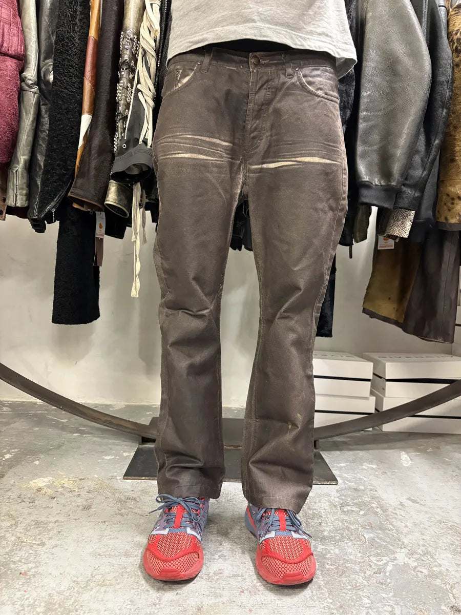 AW2003 Cavalli Brown Eroded Pants lfogXqE 1