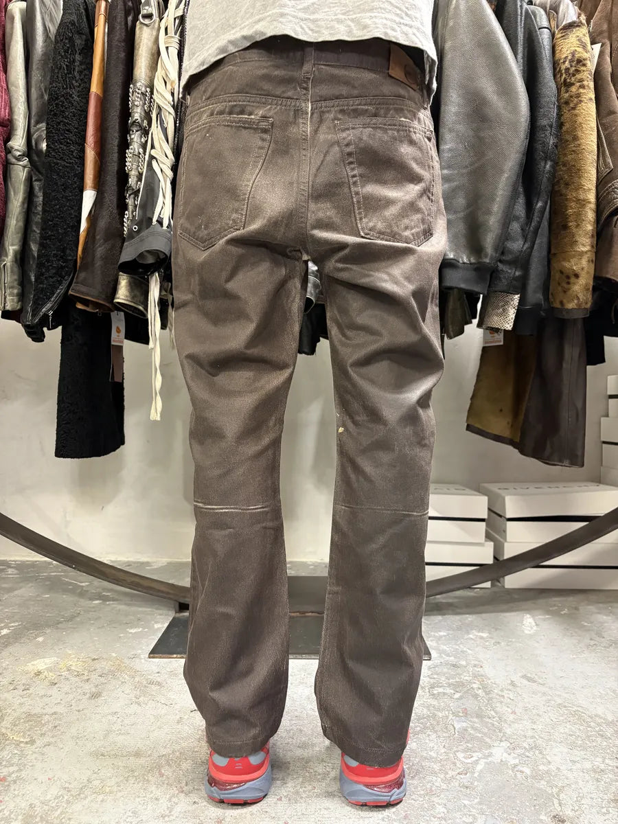 AW2003 Cavalli Brown Eroded Pants lfogXqE 2