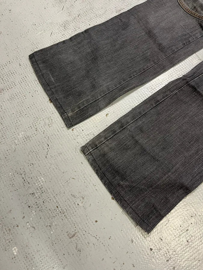 AW2003 Cavalli Cargo Grey Bootcut Denim Jeans dyOdJIM 6