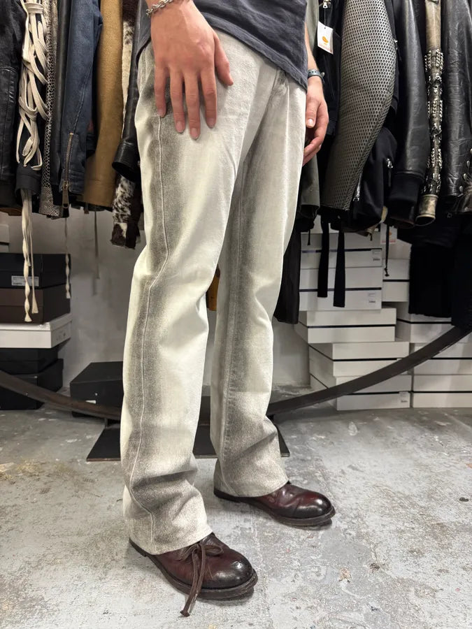 AW2003 Cavalli Faded Grey Pants UkNCLnh 2