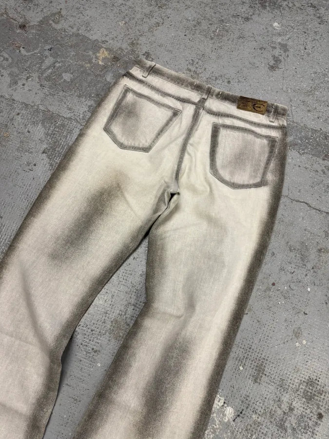 AW2003 Cavalli Faded Grey Pants UkNCLnh 7