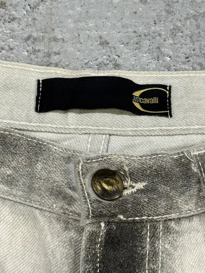 AW2003 Cavalli Faded Grey Pants UkNCLnh 9