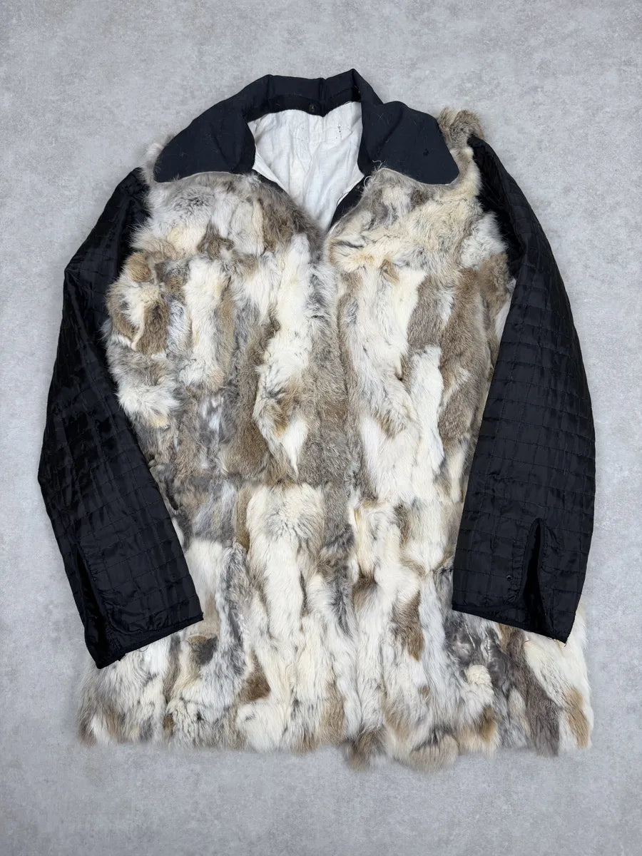 AW2003 Cavalli Fur Black Sleeves Jacket uSWHlqj 2