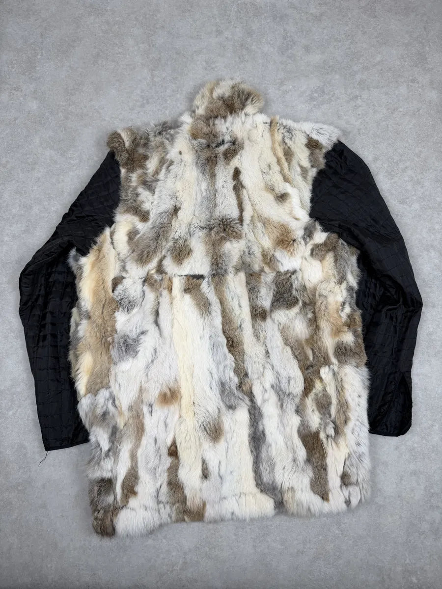 AW2003 Cavalli Fur Black Sleeves Jacket uSWHlqj 3