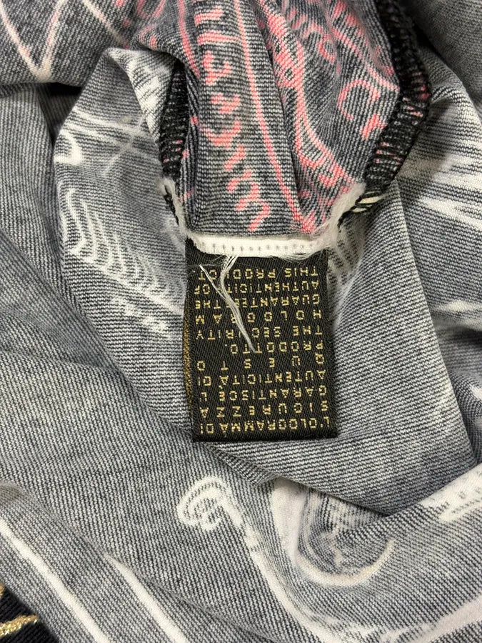 AW2003 Cavalli Galaxy Astro Black Turtleneck Top IXoDsTj 8