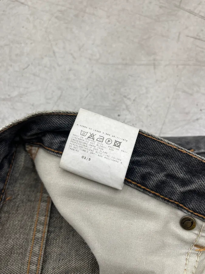 AW2003 Cavalli Grey Faded Denim Jeans WLfIxZg 13