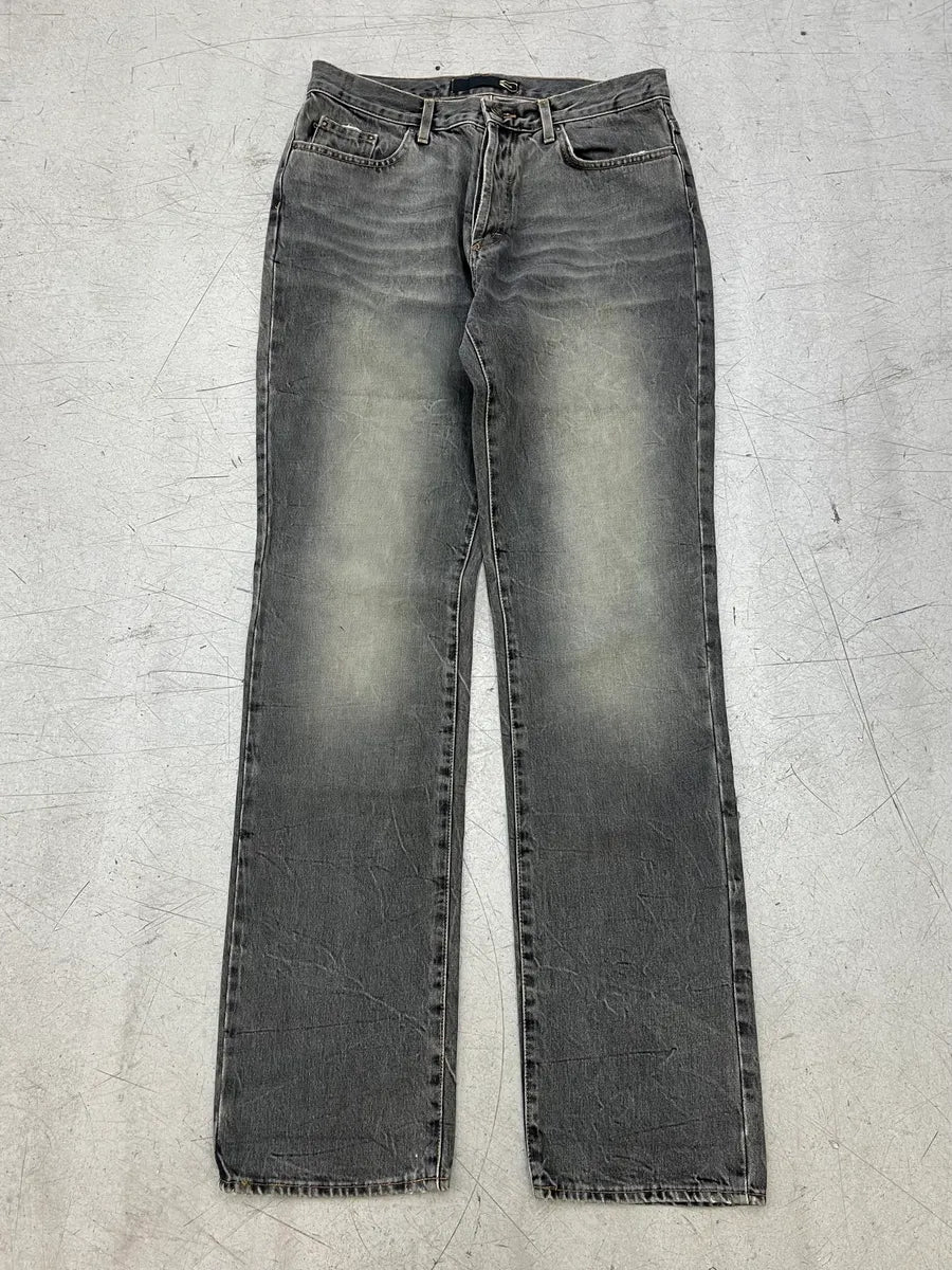 AW2003 Cavalli Grey Faded Denim Jeans WLfIxZg 3