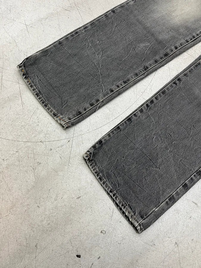 AW2003 Cavalli Grey Faded Denim Jeans WLfIxZg 6