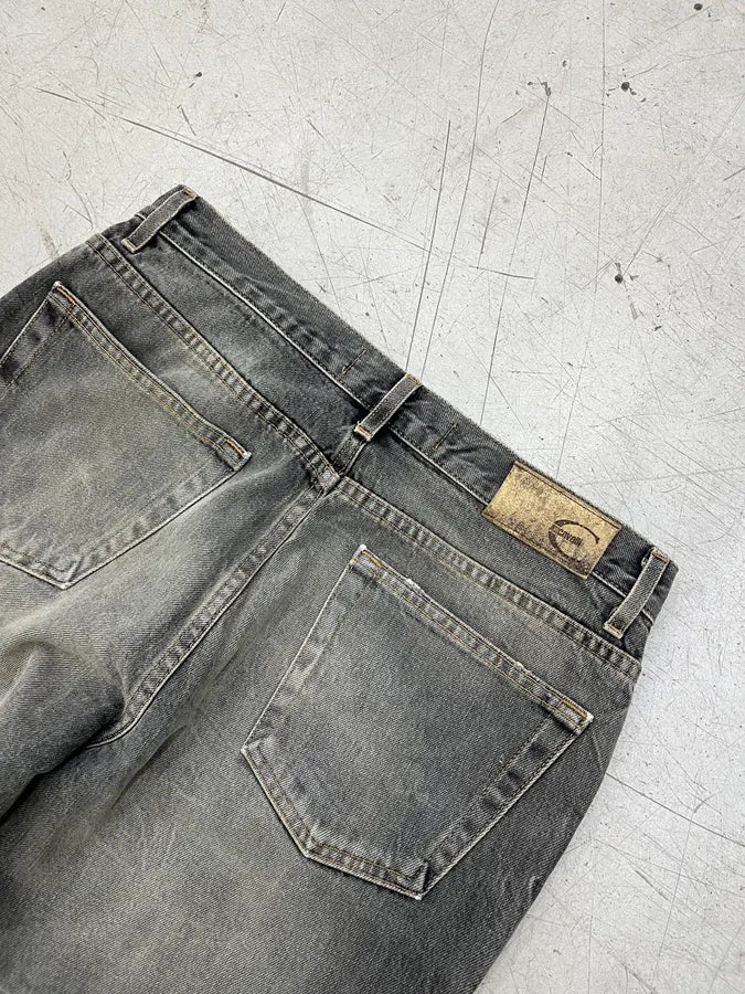AW2003 Cavalli Grey Faded Denim Jeans WLfIxZg 8