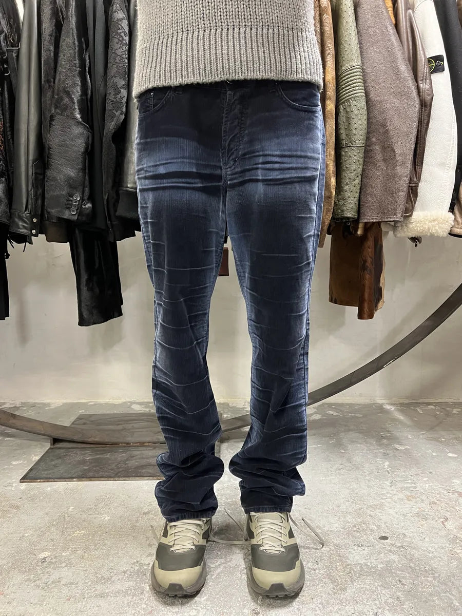 AW2003 Cavalli Obscure Velvet Shadow Pants (M/L) 2