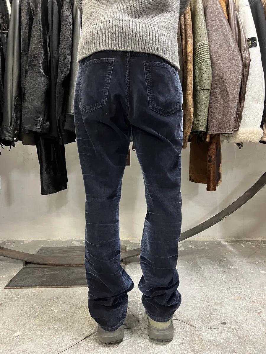 AW2003 Cavalli Obscure Velvet Shadow Pants (M/L) 3