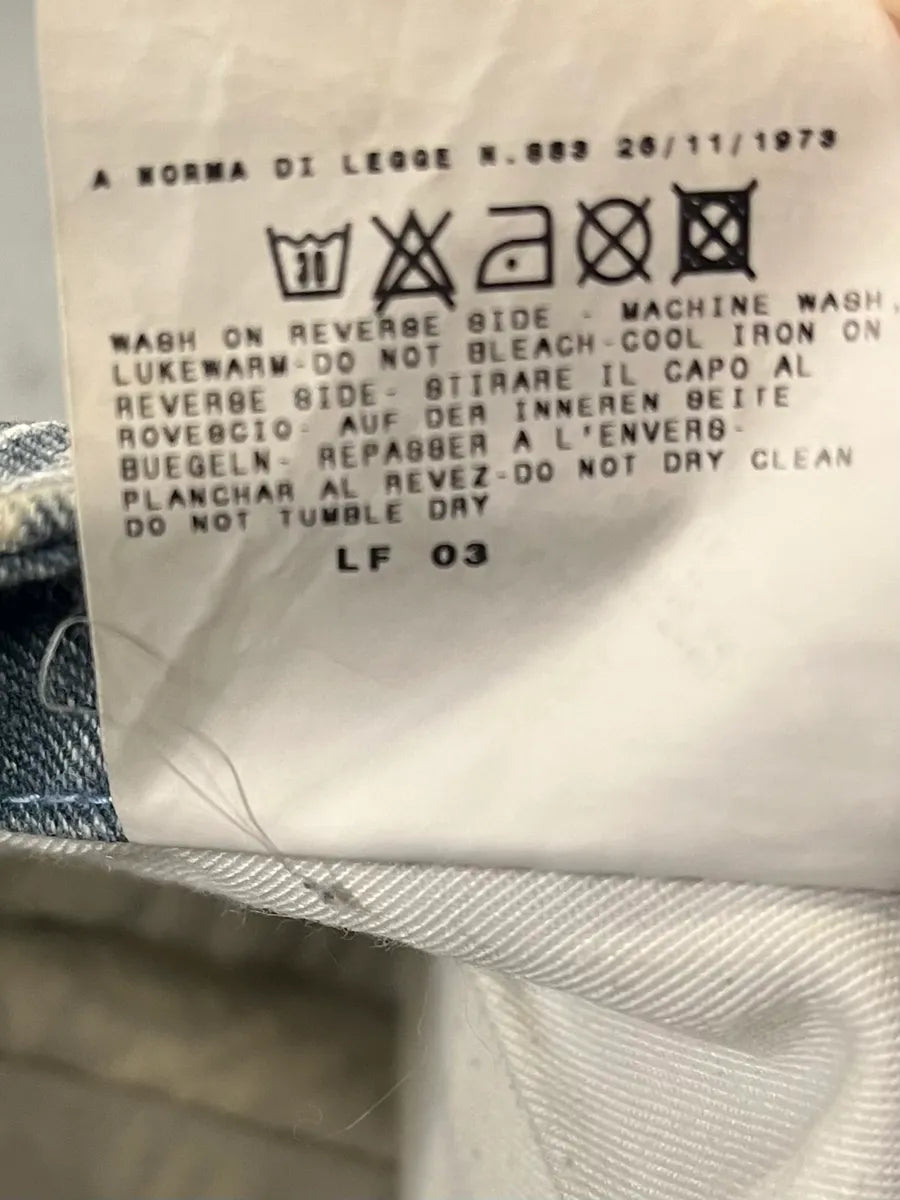 AW2003 Cavalli Ocean Presley Blue & White Ocean Pants XIFEfLT 11