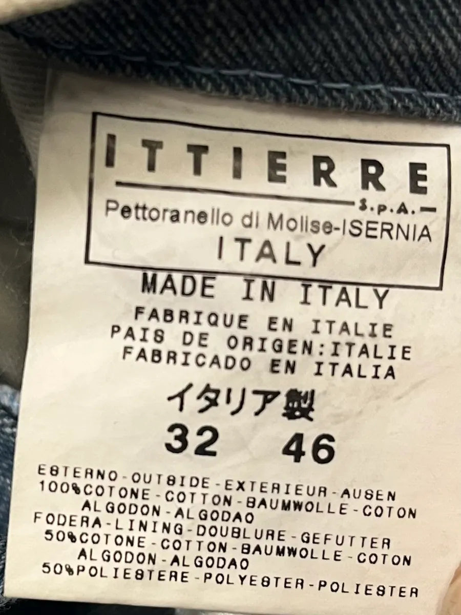 AW2003 Cavalli Ocean Presley Blue & White Ocean Pants XIFEfLT 10