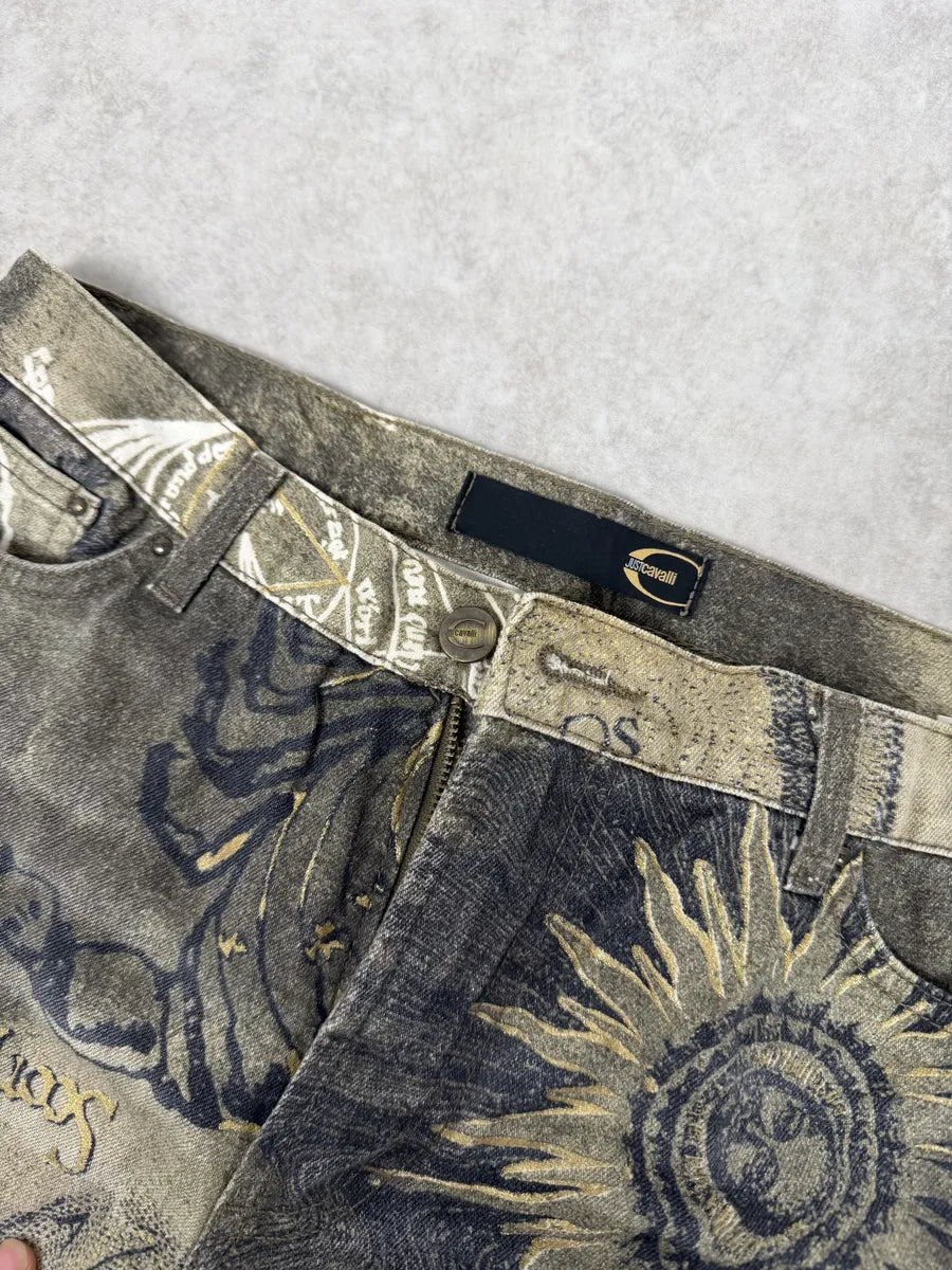 AW2003 Cavalli Olive Astro World Contemporary Pants fUqMJTm 8