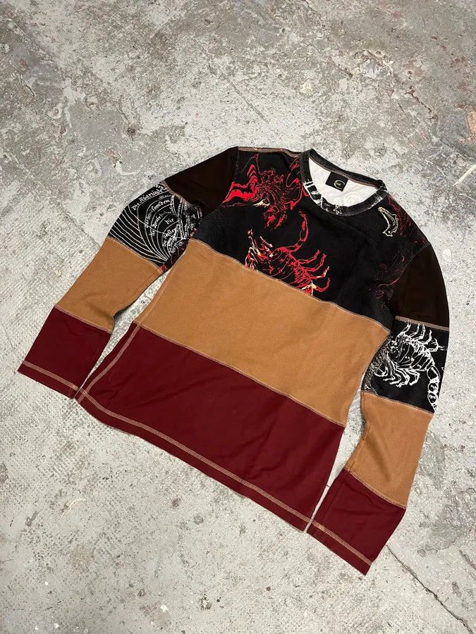 AW2003 Cavalli Scorpion Crazy World Longsleeves (S/M) cxJbKyt 4