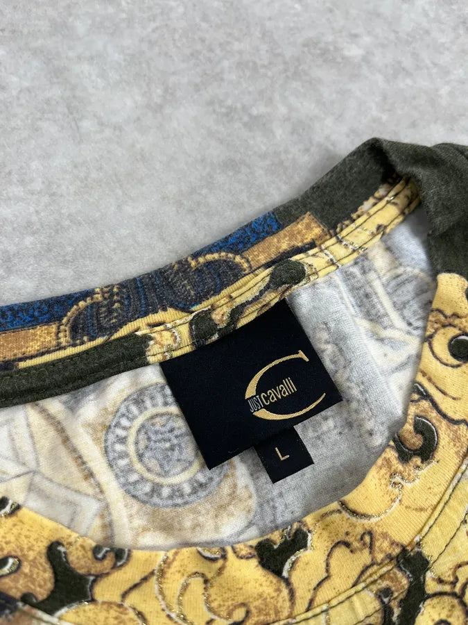 AW2003 Cavalli Spiritual Tiger Asian Green Longsleeves  qIyiuaC 7