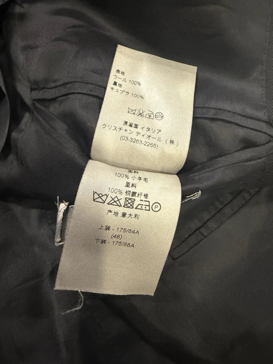 AW2010 Dior Homme Black Blazer Jacket by Kris Van Assche CGMYlAv 4