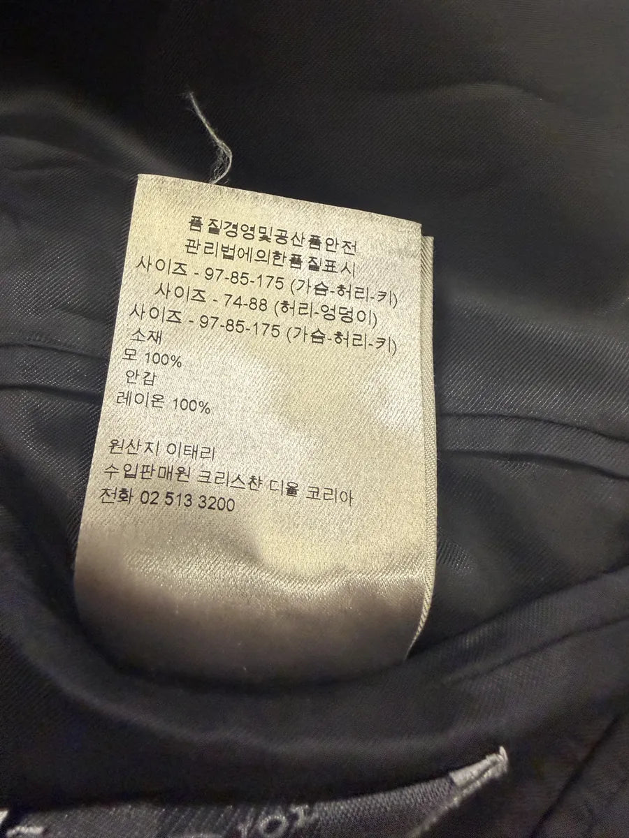 AW2010 Dior Homme Black Blazer Jacket by Kris Van Assche CGMYlAv 5