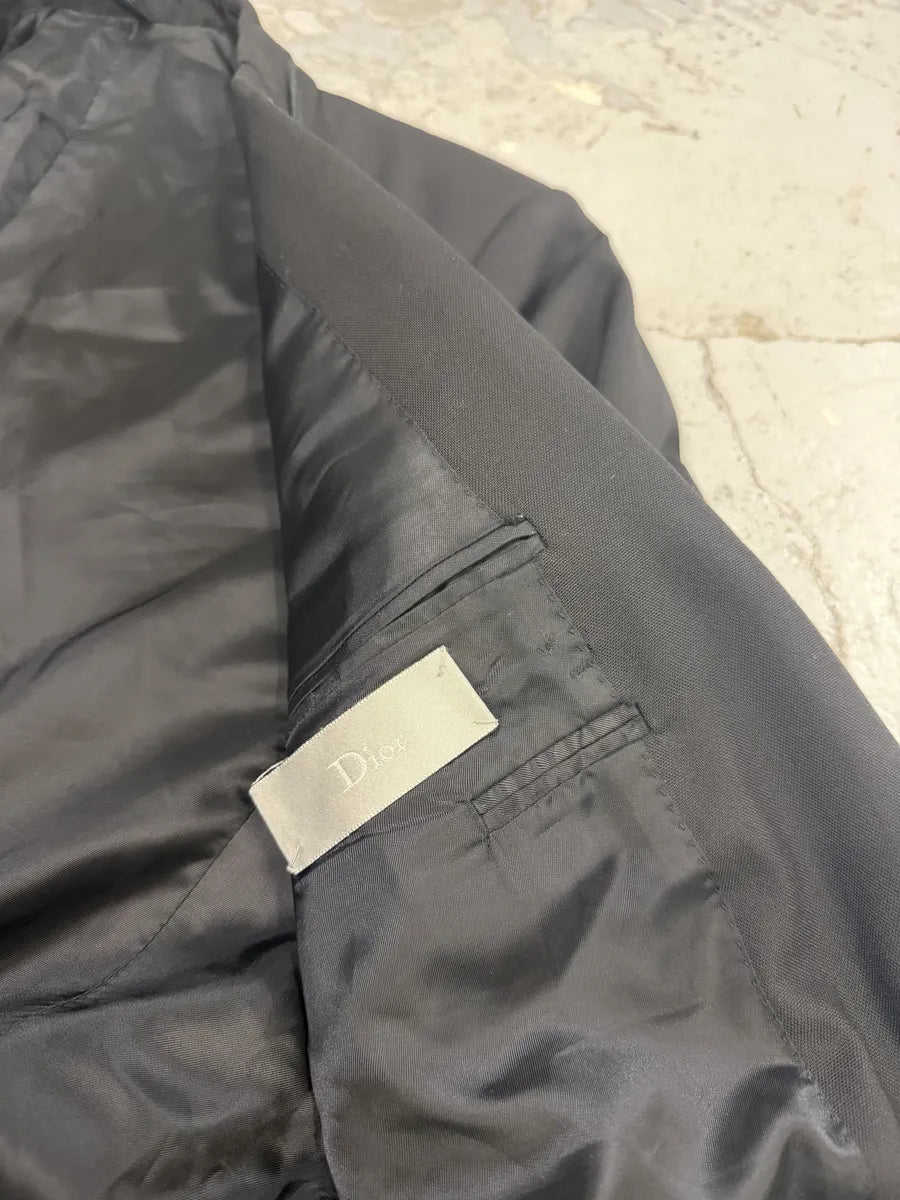 AW2010 Dior Homme Black Blazer Jacket by Kris Van Assche CGMYlAv 7