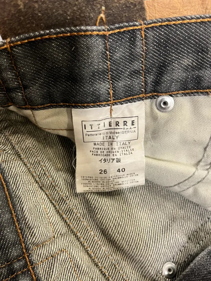 AW2003 Dolce & Gabbana 10 Tags Raw Denim Jeans qoTHnEJ 9