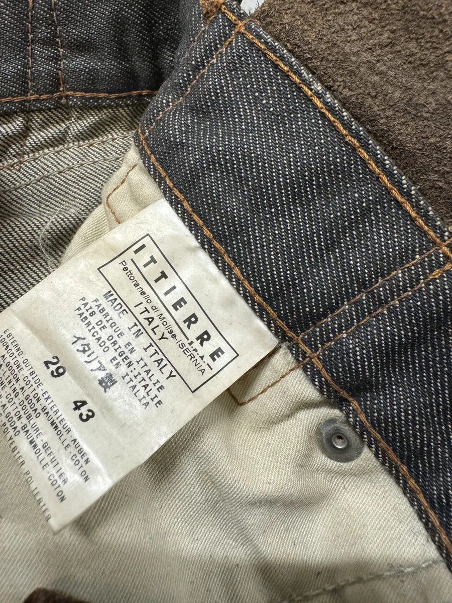 AW2003 Dolce & Gabbana 10 Tags Raw Grey Denim Jeans hcTbYkZ 3